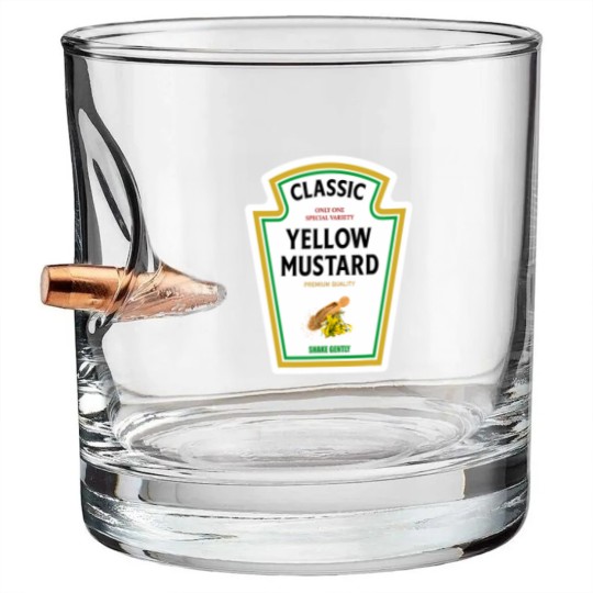 Discover Mustard Halloween 2023 Costume Family Matching K Bullet Whiskey Glasses