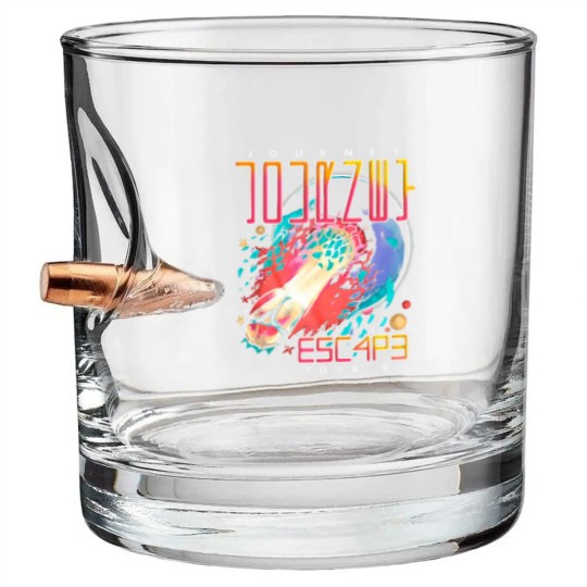 Discover Journey Band Bullet Whiskey Glasses, 2023 Tour