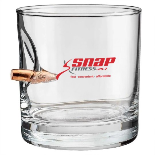 Discover SNAP FITNESS Bullet Whiskey Glasses