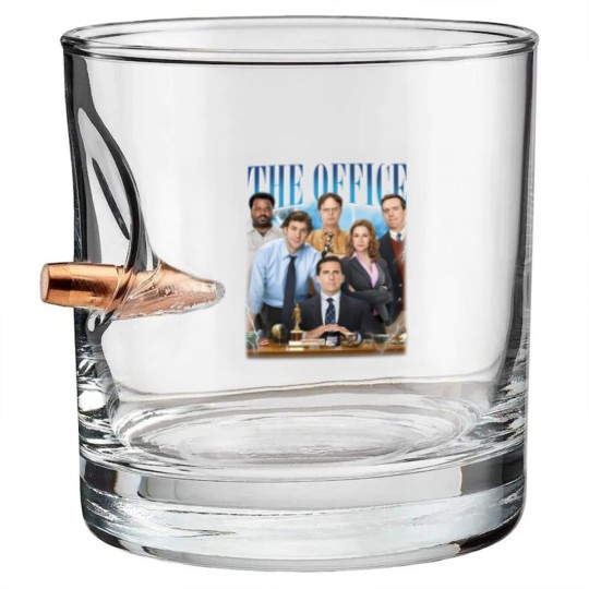 Discover Limited The Office TV Show Vintage Bullet Whiskey Glasses