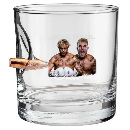 Discover Jake Paul The Problem Child Bullet Whiskey Glasses