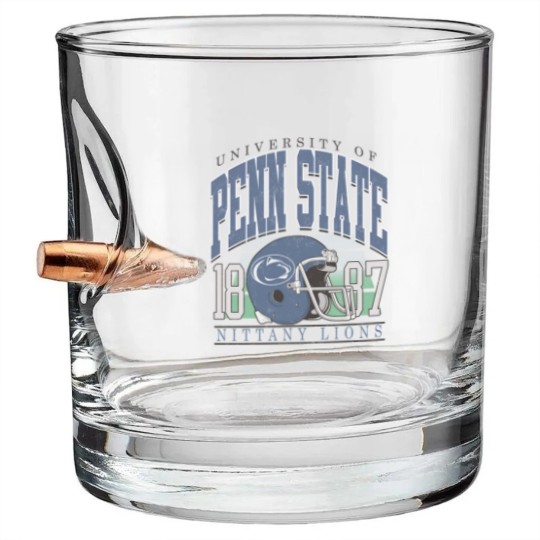 Discover Vintage University of Penn State 1887 Bullet Whiskey Glasses