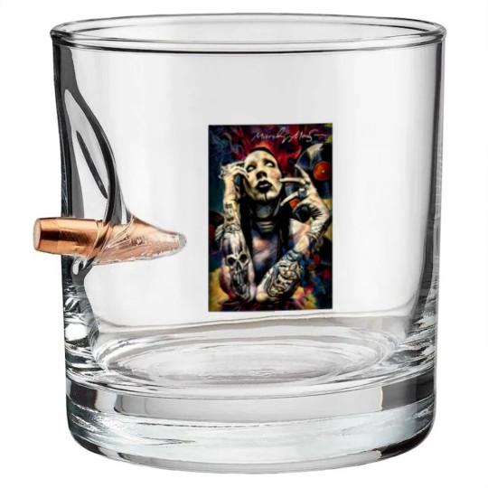 Discover Marilyn Manson Bullet Whiskey Glasses