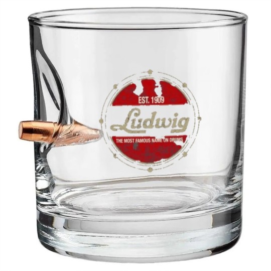 Discover Ludwig Drums Bullet Whiskey Glasses