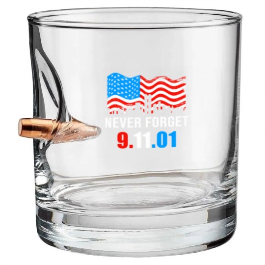 Discover patriot day 9 11 Bullet Whiskey Glasses