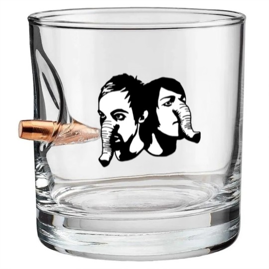 Discover Death From Above 1979 - Heads Up Elelphant Heads Fitted Bullet Whiskey Glasses