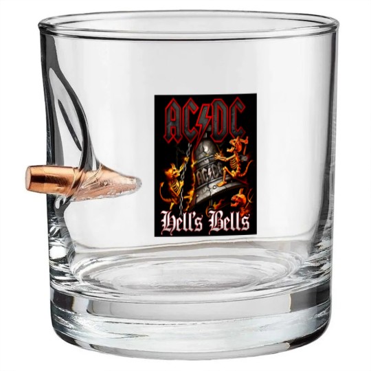 Discover ACDCBand Back in Black  Bullet Whiskey Glasses