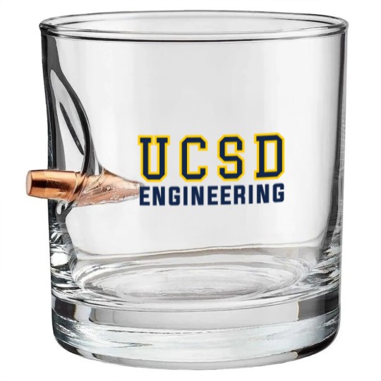 Discover UCSD Engineering (Varsity) - Ucsd - Bullet Whiskey Glasses