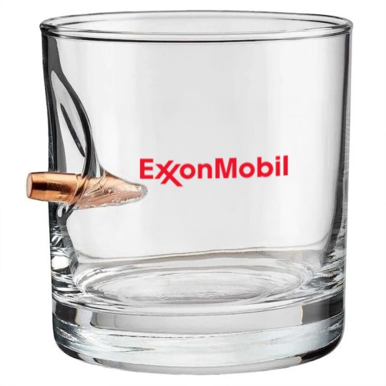 Discover Exxon Mobil Bullet Whiskey Glasses