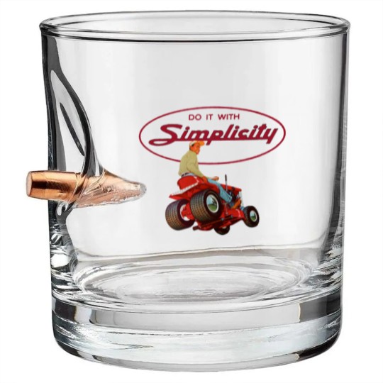 Discover Simplicity Garden Tractors162 Bullet Whiskey Glasses