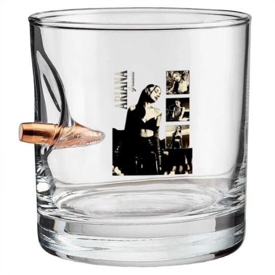 Discover Ariana American Singer Bullet Whiskey Glasses, Yours Truly Ariana, Ariana cloud, Ariana Bullet Whiskey Glasses