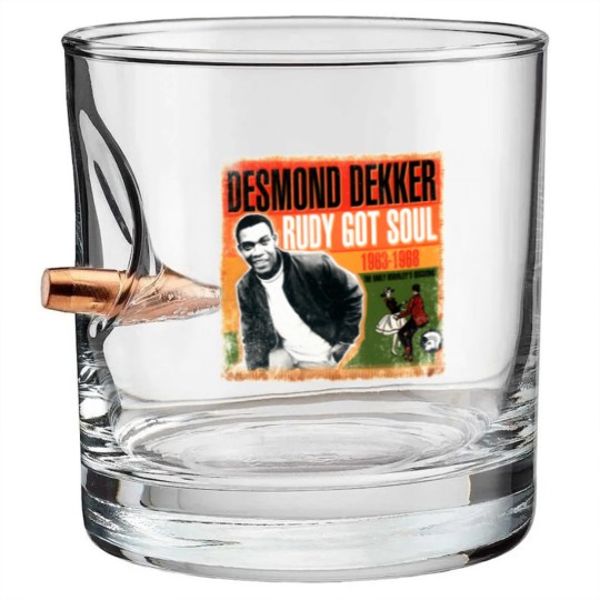 Discover Desmond Dekker Bullet Whiskey Glasses