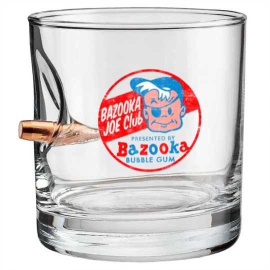 Discover BAZOOKA JOE - Bazooka Joe - Bullet Whiskey Glasses