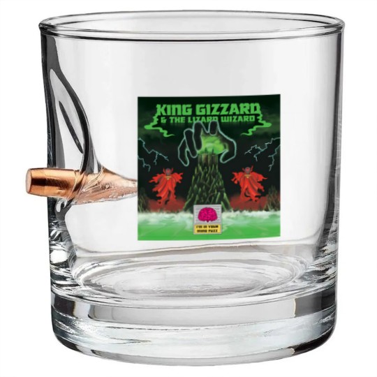 Discover King Gizzard Amp The Lizard Wizard - Ix27M In Your Mind Fuzz Bullet Whiskey Glasses