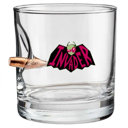 Discover INVADER - Invader Zim - Bullet Whiskey Glasses
