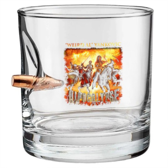 Discover WEIRD AL YANKOVIC Bullet Whiskey Glasses