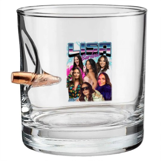 Discover 90s Vintage Bullet Whiskey Glasses, Lisa Barlow, RHOSLC, The Real Housewives Bullet Whiskey Glasses