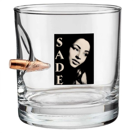 Discover Color Sade Adu Gift fans Bullet Whiskey Glasses, Pop Music Sade Bullet Whiskey Glasses, Sade music Album Bullet Whiskey Glasses