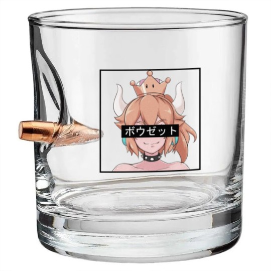 Discover Bowsette Bullet Whiskey Glasses