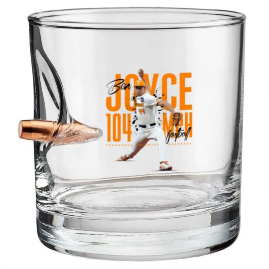 Discover Ben Joyce - Ben Joyce College Baseball - Bullet Whiskey Glasses