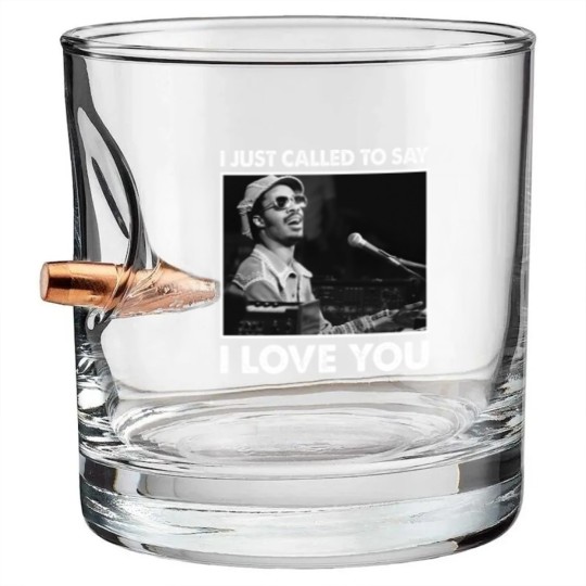 Discover I Just Called To Say I Love You Stevie Wonder Gift Bullet Whiskey Glasses