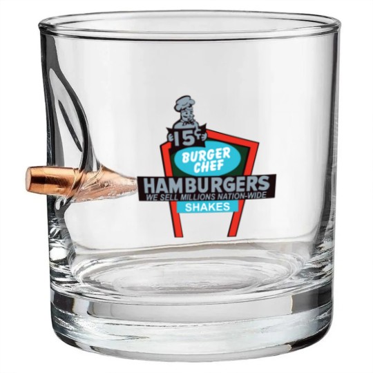Discover Burger Chef - Burger Chef - Bullet Whiskey Glasses