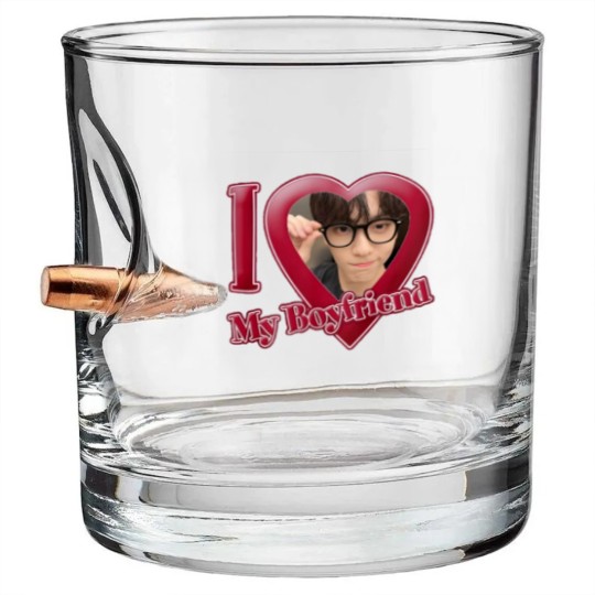 Discover Soobin TXT ‘i love my boyfriend’ Army78th Field Artillery Regiment wo Txt Bullet Whiskey Glasses