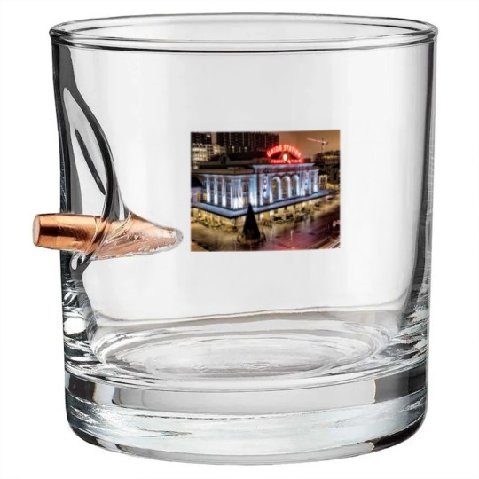 Discover Union Station - Denver Bullet Whiskey Glasses