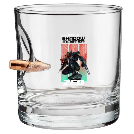 Discover Zed 1.0 - League Of Legends - Bullet Whiskey Glasses