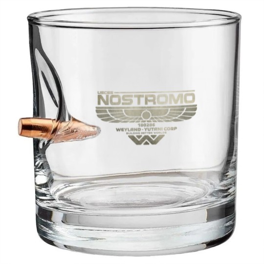 Discover NOSTROMO - ALIEN Bullet Whiskey Glasses