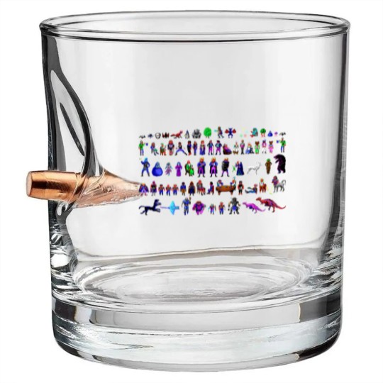 Discover Quest for Glory - Hero's Friends and Foes - Quest For Glory - Bullet Whiskey Glasses