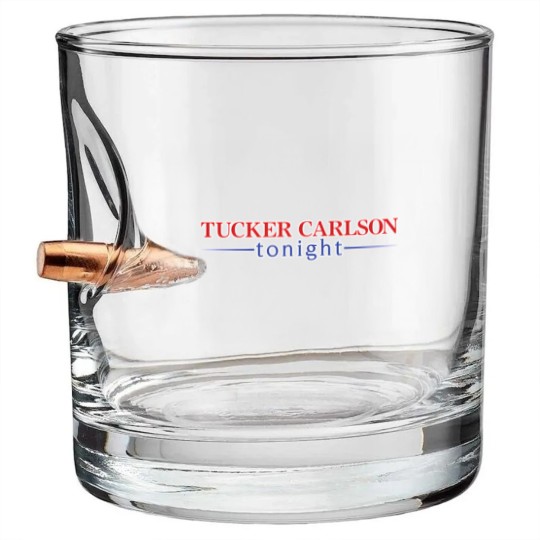 Discover tucker carlson tonight Bullet Whiskey Glasses