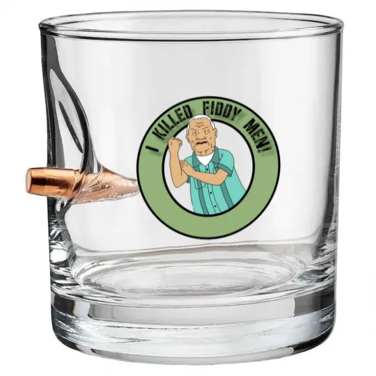 Discover Cotton Hill Battle Cry - King Of The Hill - Bullet Whiskey Glasses