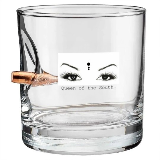 Discover Queen of the South Bullet Whiskey Glasses