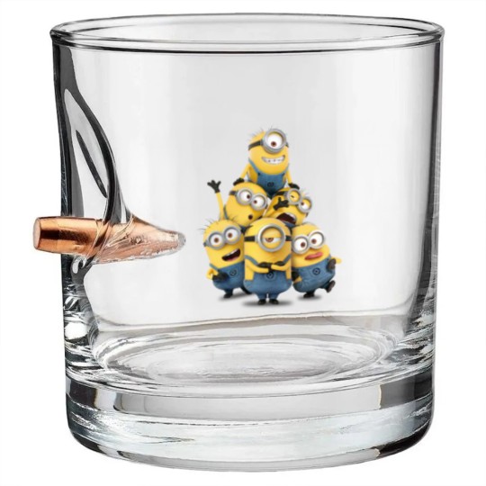 Discover Minions Despicable Me Minions Adult Bullet Whiskey Glasses Yellow NEW