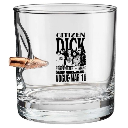 Discover Faded Citizen D i c k Concert Flyer Bullet Whiskey Glasses