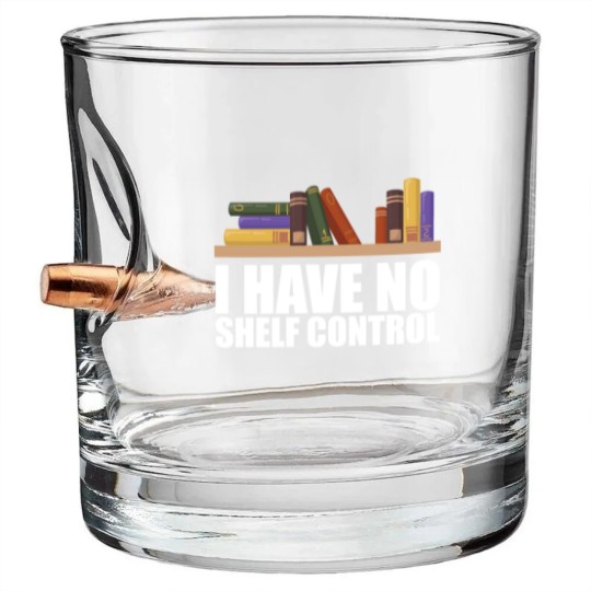 Discover Library - I have no shelf control Bullet Whiskey Glasses
