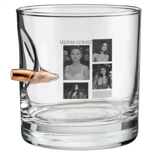 Discover Selena Gomez Bullet Whiskey Glasses, Limited Selena Gomez Bullet Whiskey Glasses