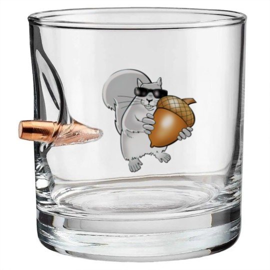 Discover blind squirrel Bullet Whiskey Glasses