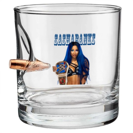 Discover Sasha Banks The Legit Boss Bullet Whiskey Glasses