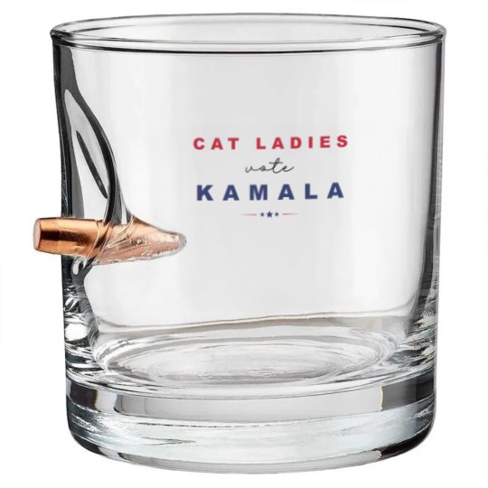 Discover Childless Cat Lady Bullet Whiskey Glasses, Kamala Harris Bullet Whiskey Glasses, Social Democrat Bullet Whiskey Glasses, Cat Lady Kamala