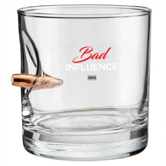 Discover Bad Influence Bullet Whiskey Glasses