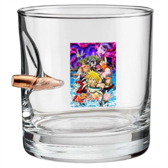 Discover Seven Deadly Sin Cover Bullet Whiskey Glasses
