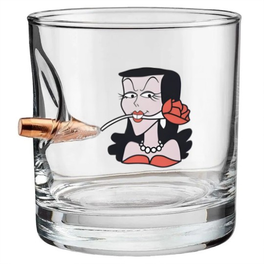 Discover Kurt Cobain Natasha Fatale Vintage Bullet Whiskey Glasses