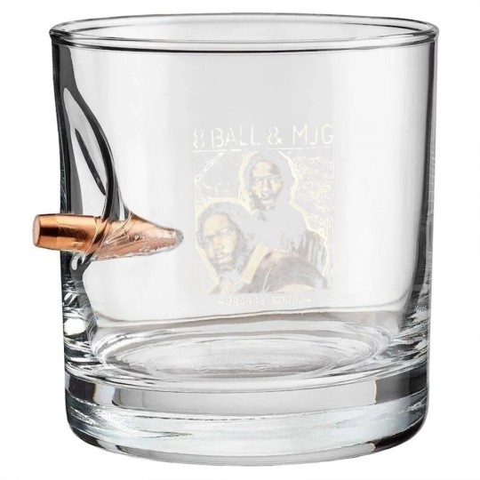 Discover 8Ball & MJG Bullet Whiskey Glasses Rapper Vintage Bullet Whiskey Glasses