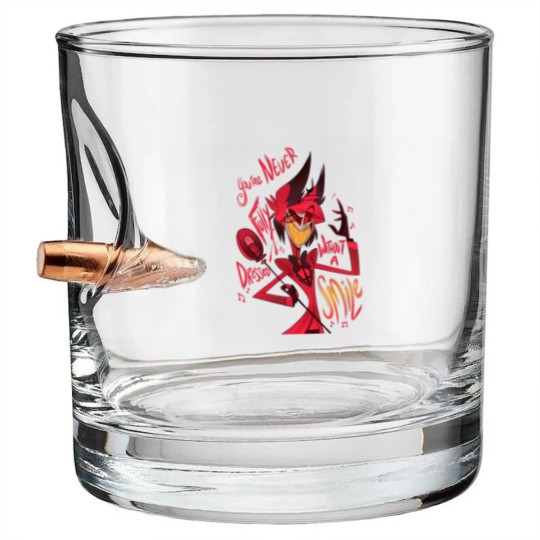Discover Alastor Hazbin Hotel Bullet Whiskey Glasses, Angel Dust Charlie Hazbin Hotel Hazbin Hotel Bullet Whiskey Glasses