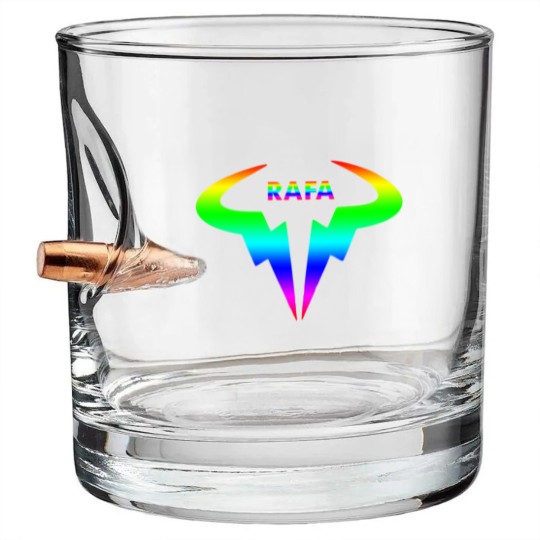 Discover rafael nadal logo Bullet Whiskey Glasses