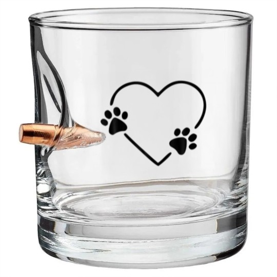 Discover Dog Heart Dog Paw Dog Mom Dog Mama Bullet Whiskey Glasses