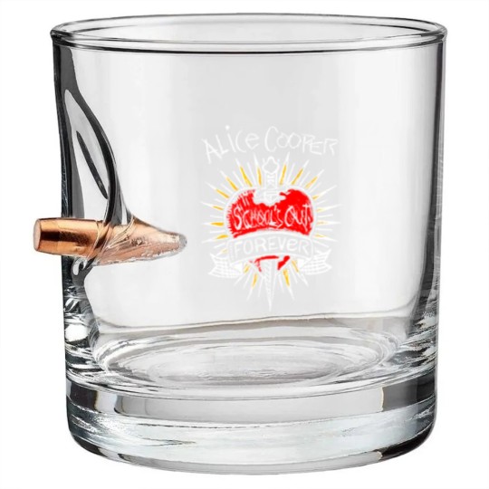 Discover Alice Cooper - Vintage School's Out Forever Bullet Whiskey Glasses