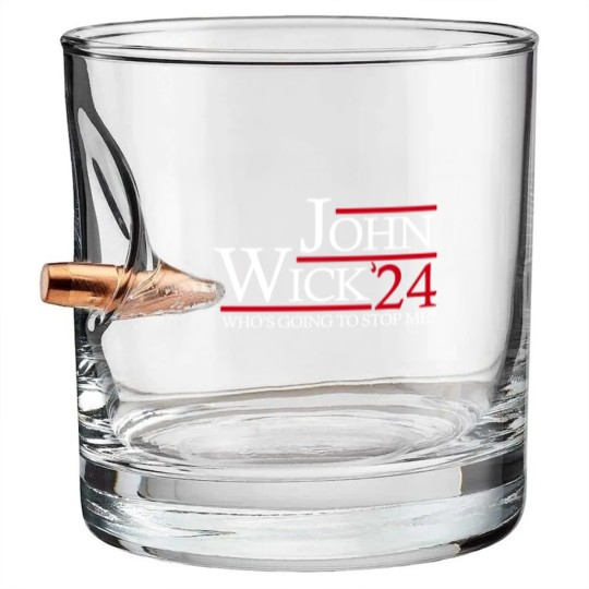 Discover John Wick 24 Bullet Whiskey Glasses